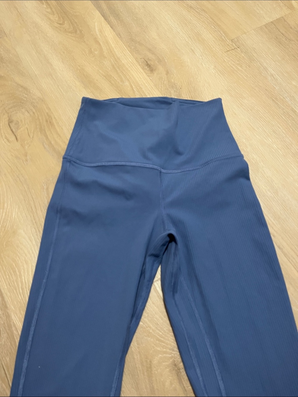 Lululemon Align High-Rise Ribbed -Flare Pant Blue Size 2 - Picture 3 of 6